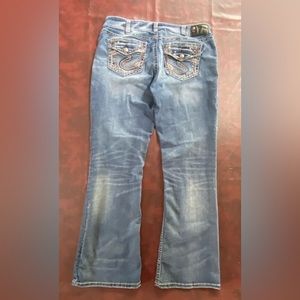 Women’s Silver Jean Co embellished jeans
